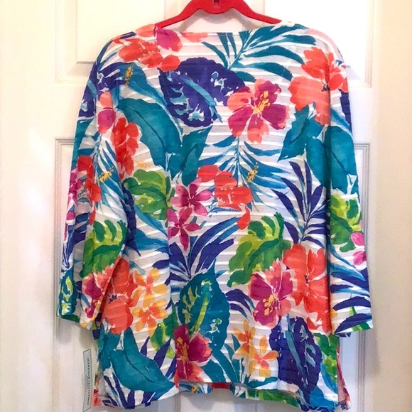 Alfred Dunner Calypso Top - Picture 5 of 6